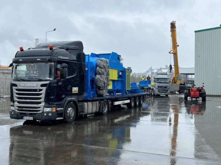 Modernizacja sortowni maj 2023 r. 1