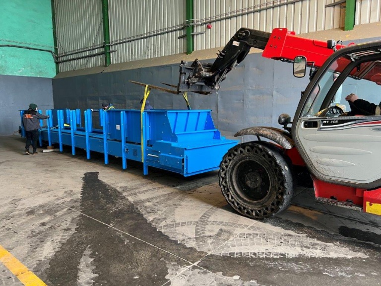 Modernizacja sortowni maj 2023 r. 3