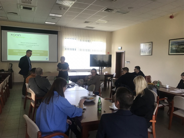 Wizyta zagranicznych przedsiębiorców w MZGOK 1