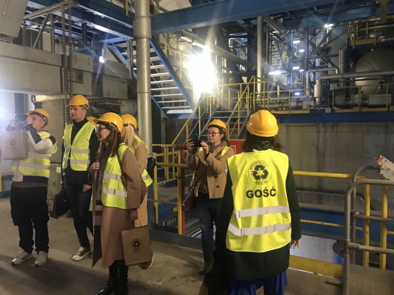 Wizyta zagranicznych przedsiębiorców w MZGOK 3