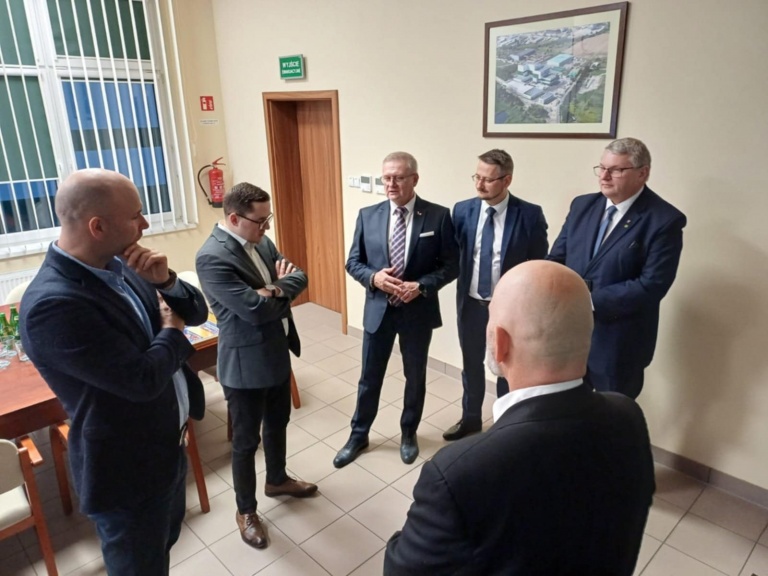 Wizytacja w MZGOK przedstawicieli rządu i samorządu 3