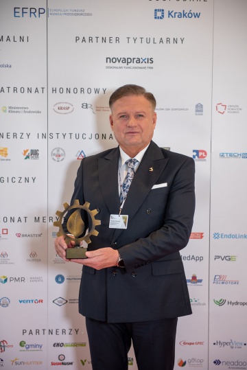 2021.10.05 Wyróżnienie "Ekostrateg 2021" dla MZGOK Sp. z o.o.